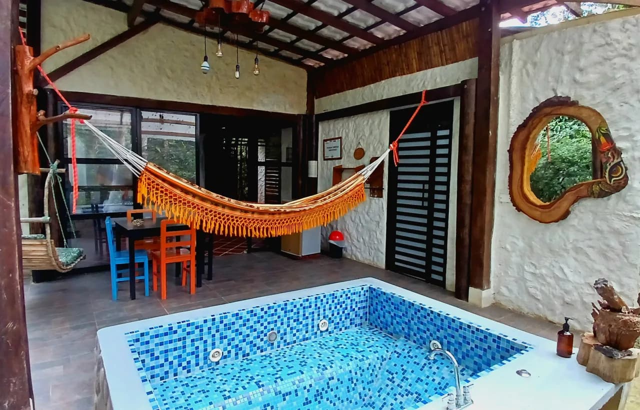 Cabaña Tángara – Refugio Romántico con Jacuzzi Privado y Vista al Río – Hotel en Mocoa, Putumayo · foto 1