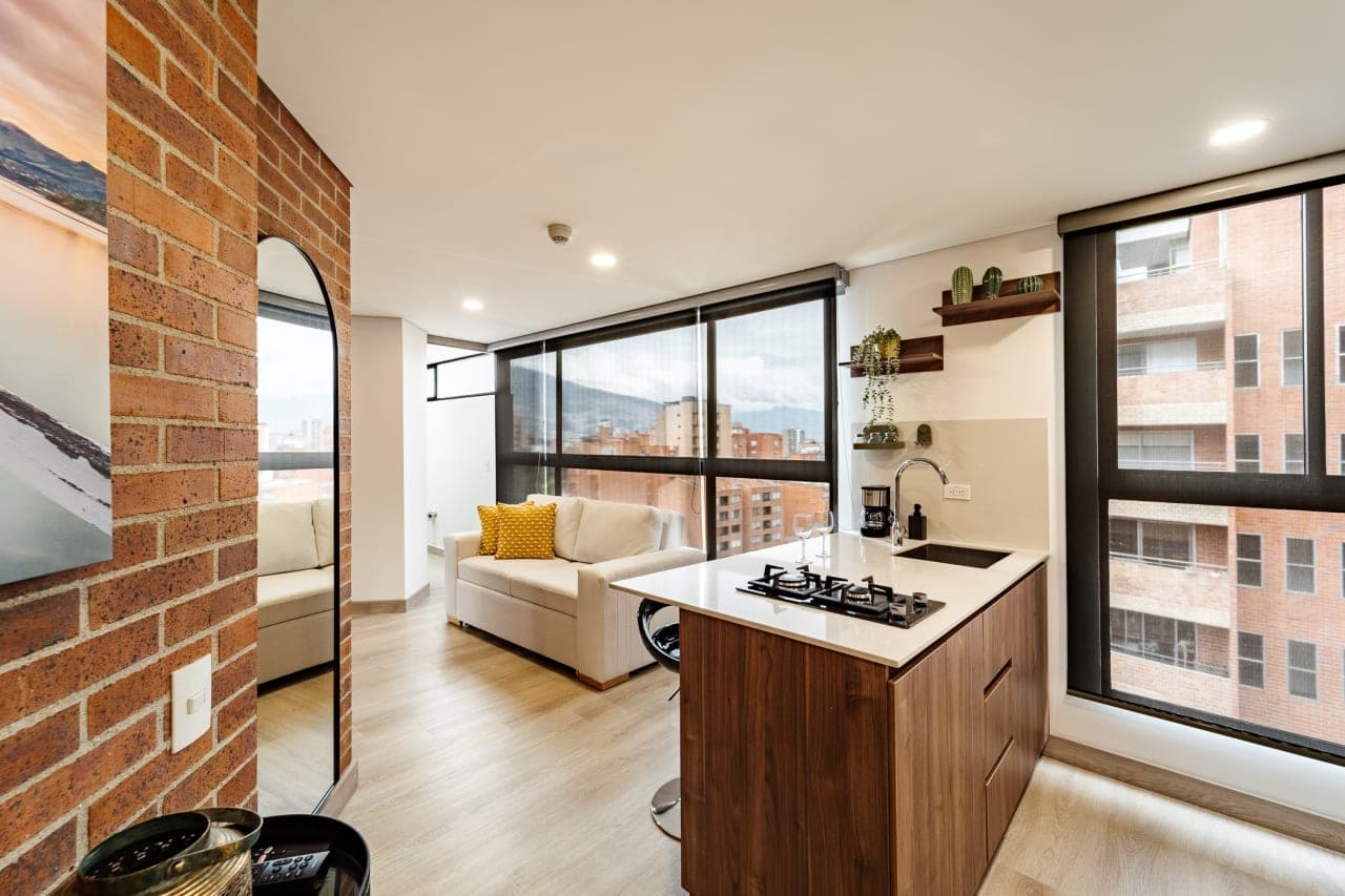 Apartamento en Laureles Medellín | 2 Alcobas con Aire Acondicionado – Apartamento en Medellín, Antioquia · foto 1