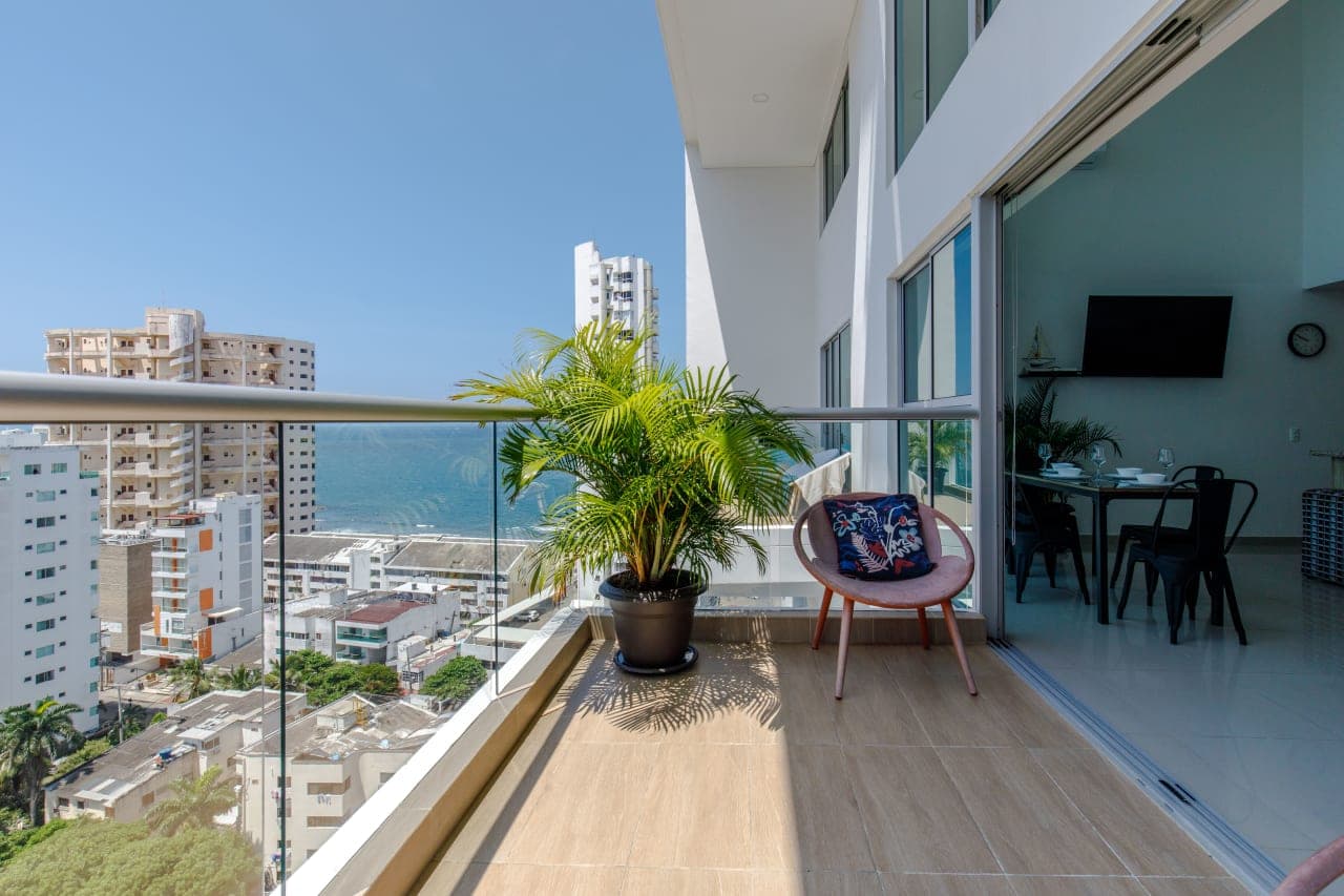 Apartamento Dúplex en Marbella | Vista al Mar y Ciudad Amurallada – Apartamento en Cartagena de Indias, Bolívar · foto 1